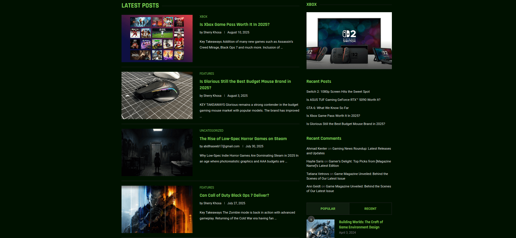 Teknoraid Gaming News Platform